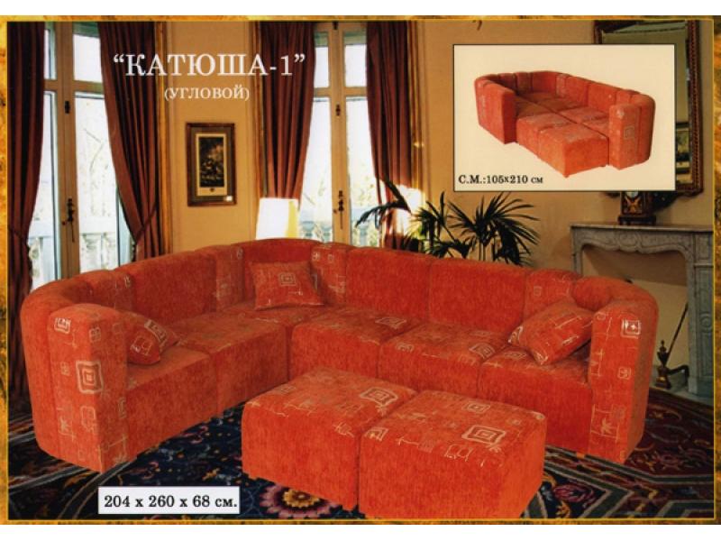 угловой диван катюша 1 в Комсомольск-на-Амуре