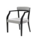 стул с подлокотниками melis-98a / mc1009 (dining chair) в Комсомольск-на-Амуре