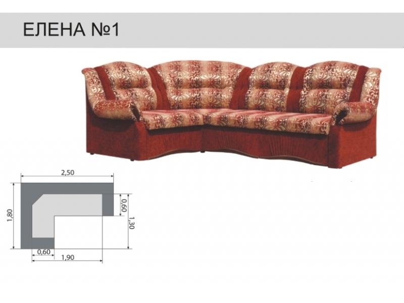 угловой диван елена в Комсомольск-на-Амуре
