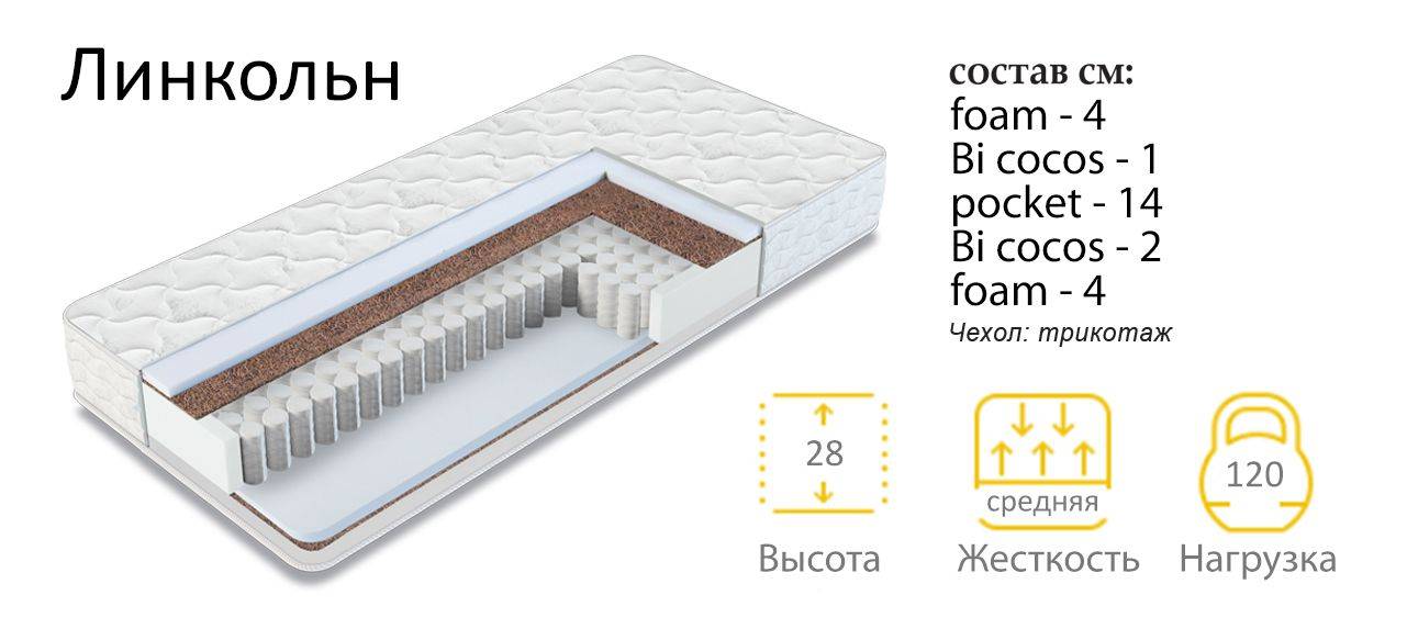 матрас линкольн в Комсомольск-на-Амуре