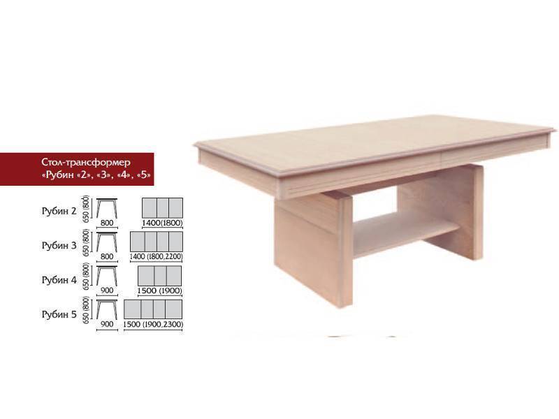 стол рубин 2,3,4,5 в Комсомольск-на-Амуре