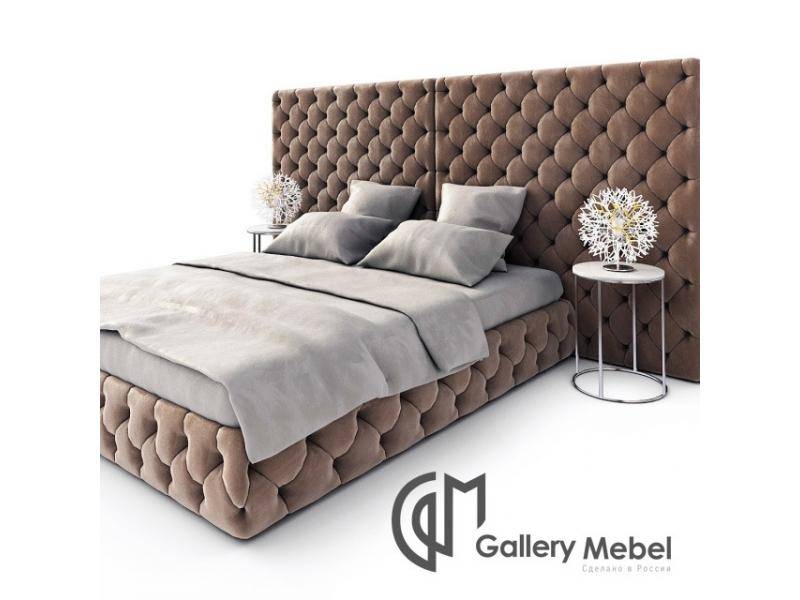 кровать с большим изголовьем letto gm 12 в Комсомольск-на-Амуре