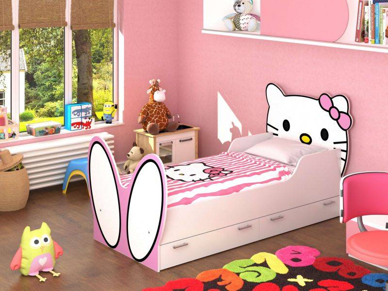 детская кровать hello kitty в Комсомольск-на-Амуре