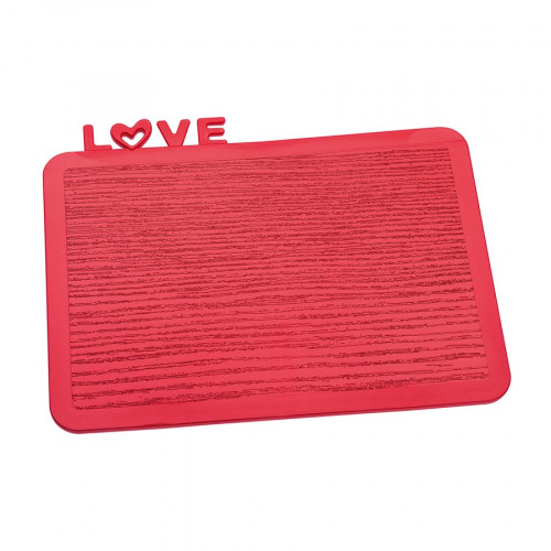 разделочная доска happy board love, красная в Комсомольск-на-Амуре