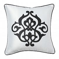 подушка с геральдическими лилиями fleur de lys white i в Комсомольск-на-Амуре