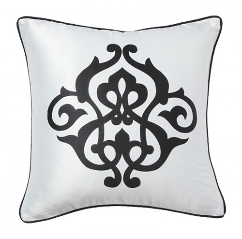 подушка с геральдическими лилиями fleur de lys white i в Комсомольск-на-Амуре