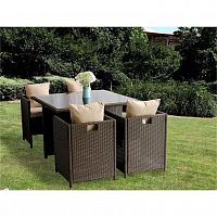 комплект обеденный cube на 4 персоны в Комсомольск-на-Амуре