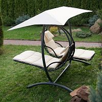 двойное подвесное кресло качели luna-concept белый в Комсомольск-на-Амуре