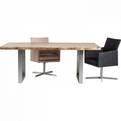стол nature line коричневый 195x110 в Комсомольск-на-Амуре