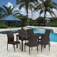 обеденный комплект плетеный на 6 персон timli в Комсомольск-на-Амуре