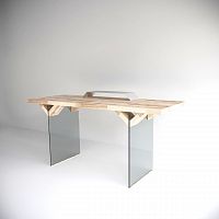 стол рабочий письменный с подставкой для монитора ecocomb-4 в Комсомольск-на-Амуре
