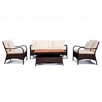 лаундж зона пьемонт на 4 персоны,серый в Комсомольск-на-Амуре