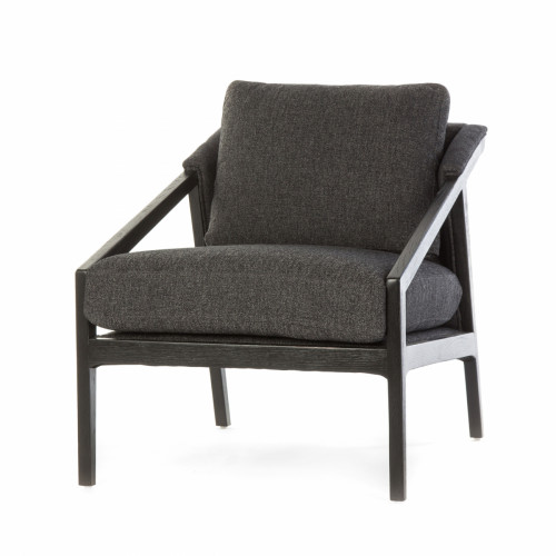 кресло earl chair коричневое в Комсомольск-на-Амуре