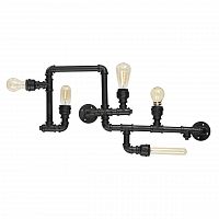 потолочная люстра ideal lux plumber pl5 nero в Комсомольск-на-Амуре