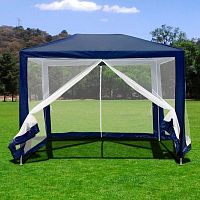 садовый шатер с сеткой лира-3 blue (2х3) в Комсомольск-на-Амуре
