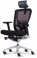 эргономичное компьютерное кресло schairs aeon-m01s black в Комсомольск-на-Амуре