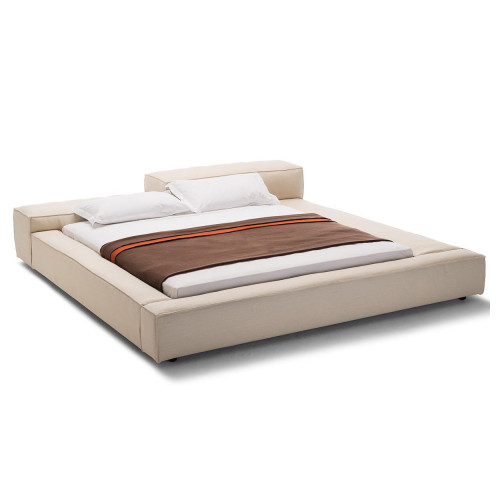 кровать двуспальная 180х200 бежевая extrasoft в Комсомольск-на-Амуре
