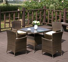 комплект мебели из искуственного ротанга afm-s на 4 персоны в Комсомольск-на-Амуре