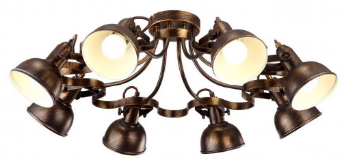 потолочная люстра arte lamp martin a5216pl-8br в Комсомольск-на-Амуре