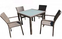 обеденная группа бари на 4 персоны ,бежевый в Комсомольск-на-Амуре