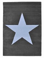 ковер wool star темно-серый-голубой в Комсомольск-на-Амуре