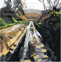 картина маслом горы в Комсомольск-на-Амуре