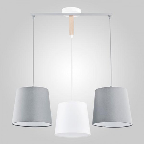 подвесная люстра tk lighting 1279 balance серая в Комсомольск-на-Амуре