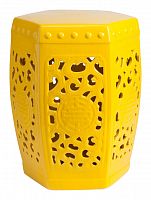 керамический столик-табурет design stool yellow в Комсомольск-на-Амуре