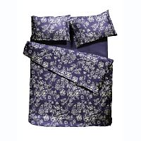 комплект постельного белья decoflux сатин 2 семейный peony indigo в Комсомольск-на-Амуре