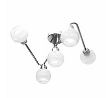 потолочная люстра idlamp agostina 361/5a-whitechrome в Комсомольск-на-Амуре