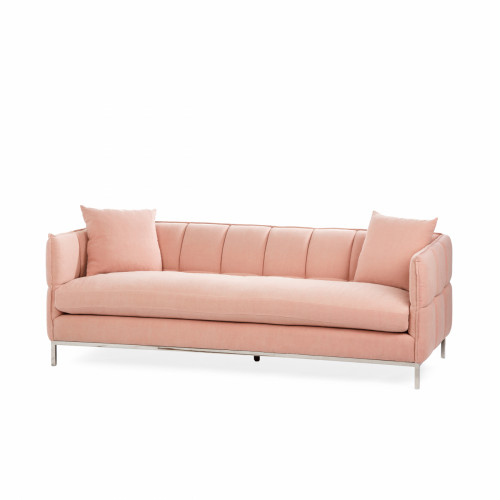 диван casper sofa прямой розовый в Комсомольск-на-Амуре