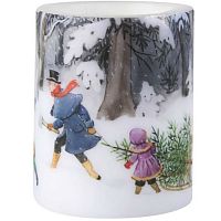 свеча большая elsa beskow рождественское дерево, 12х10 см в Комсомольск-на-Амуре