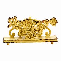 подставка для визиток pewter flower золотой в Комсомольск-на-Амуре