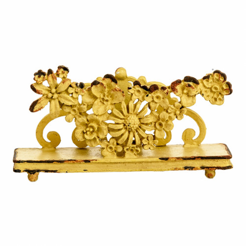 подставка для визиток pewter flower золотой в Комсомольск-на-Амуре