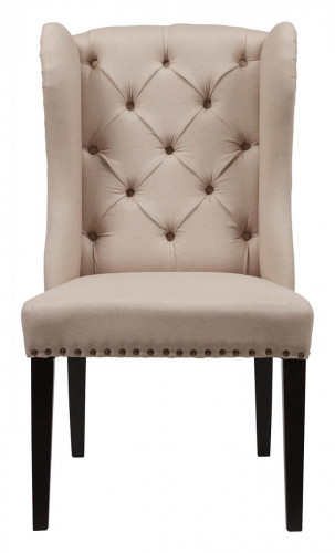 стул мягкий с ушами maison chair бежевый в Комсомольск-на-Амуре