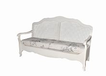 французкая лавочка mobilier de maison серо-белая в Комсомольск-на-Амуре