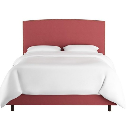 кровать двуспальная 160х200 красная everly dusty rose в Комсомольск-на-Амуре