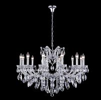 подвесная люстра crystal lux hollywood sp12 chrome в Комсомольск-на-Амуре