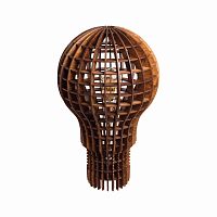 люстра лампочка ильича тёмное дерево тёмно коричневая в Комсомольск-на-Амуре