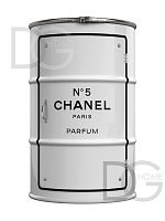 декоративная бочка- шкаф chanel №5 white l в Комсомольск-на-Амуре