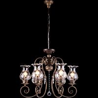 подвесная люстра arte lamp palermo a2053lm-6br в Комсомольск-на-Амуре