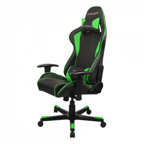 кресло геймерское dxracer черно-зеленое в Комсомольск-на-Амуре