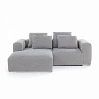 диван blok sofa 2 левый угол светло-серый от la forma (ex julia grup) в Комсомольск-на-Амуре