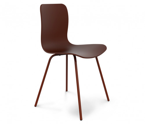 стул dsr коричневый s33 (eames style) в Комсомольск-на-Амуре