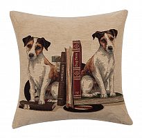 подушка с джек-рассел терьерами bookends jack russell в Комсомольск-на-Амуре