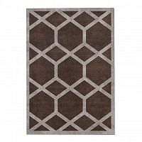 ковер ashton cocoa 300x400 коричневый в Комсомольск-на-Амуре