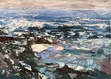 картина маслом волны - 2 в Комсомольск-на-Амуре
