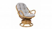 кресло-качалка swivel rocker коричневый в Комсомольск-на-Амуре
