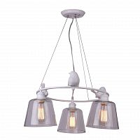 подвесная люстра arte lamp passero a4289lm-3wh в Комсомольск-на-Амуре