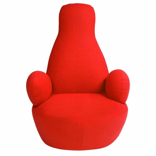 кресло bottle chair красное в Комсомольск-на-Амуре